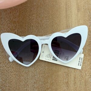 Anthropologie Heart Sunglasses